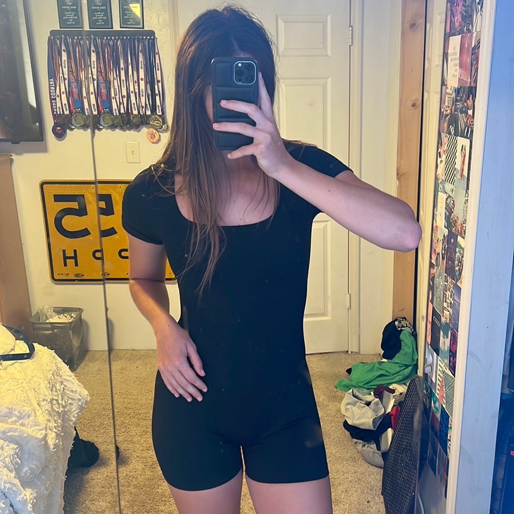 Black jumpsuit